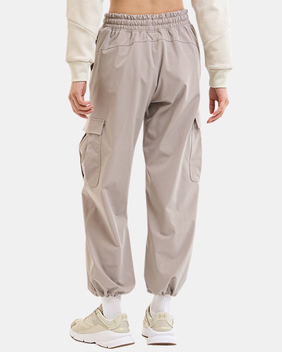 Women's UA Rival Woven Cargo Pants in Brown image number 1